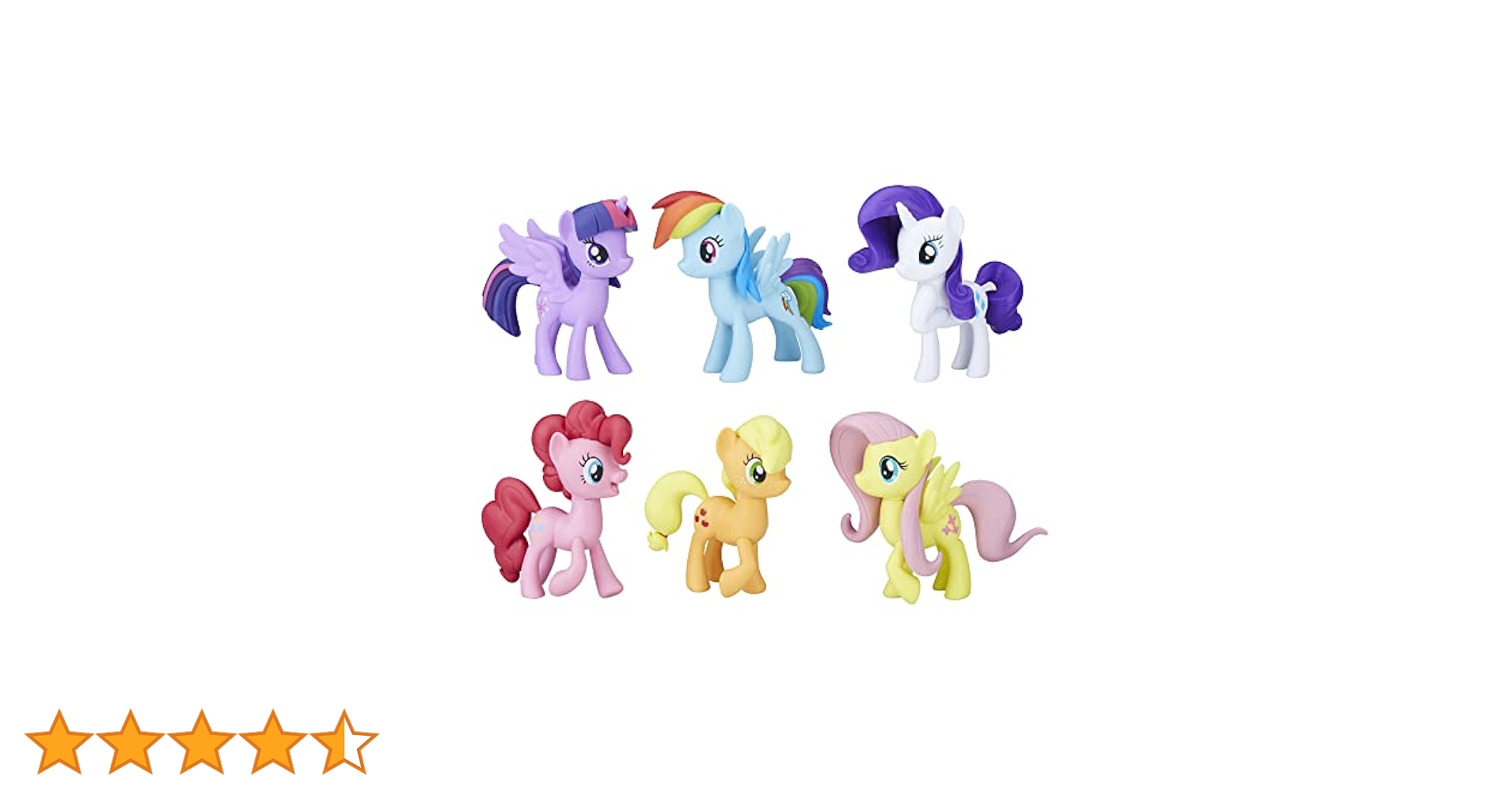 マイリトルポニー　my little pony メインキャラクターパック マイリトルポニー キラキラ キャラクターパック キューティー